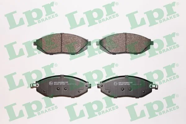 Sada brzdových destiček, kotoučová brzda LPR 05P1629