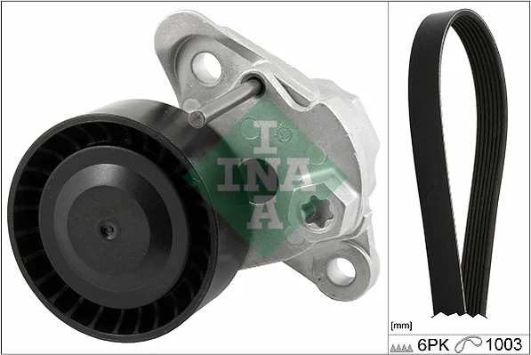 Sada zebrovanych klinovych remenu Schaeffler INA 529020810
