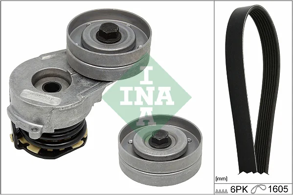 Sada žebrovaných klínových řemenů Schaeffler INA 529033010