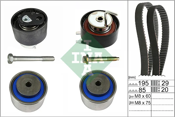 Sada rozvodového řemene Schaeffler INA 530076410