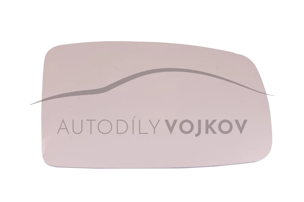 Sklo zpětného zrcátka pravé P s plast.držákem v:10570 Sklo zpětného zrcátka pravé P s plast.držákem v:10570