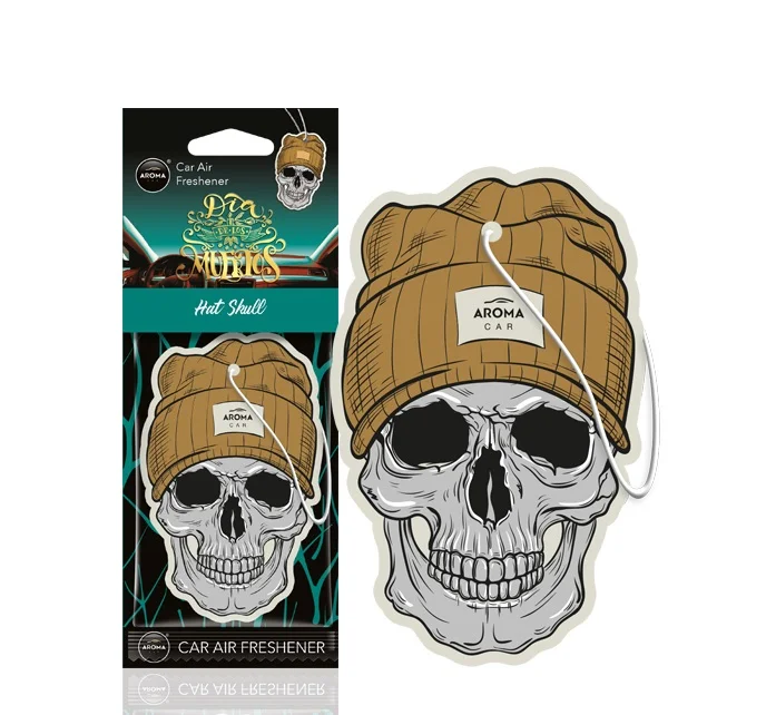 Osvěžovače vzduchu AROMA DIA DE LOS MUERTOS Blue Diamond Girl Aroma Car A83278
