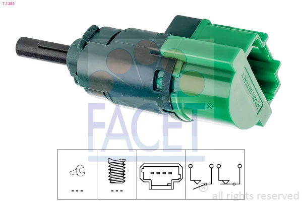 Spinac brzdoveho svetla FACET 7.1283