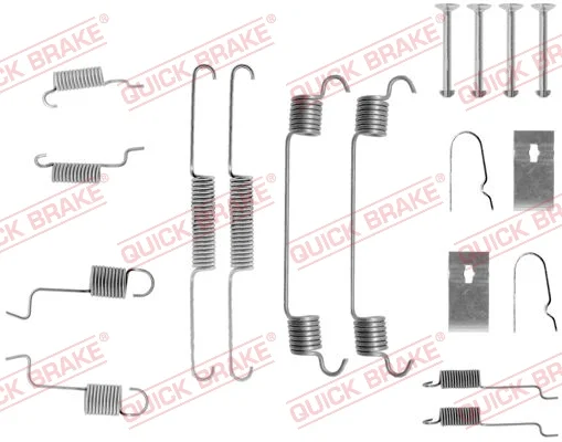 Sada příslušenství, brzdové čelisti QUICK BRAKE 105-0742