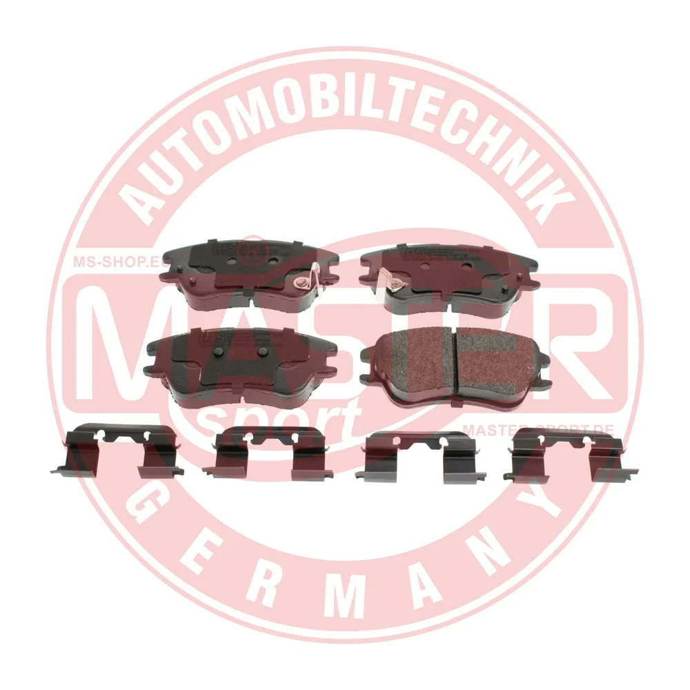 Brzdové platničky-sada PREMIUM MASTER-SPORT GERMANY 13046058292N-SET-MS