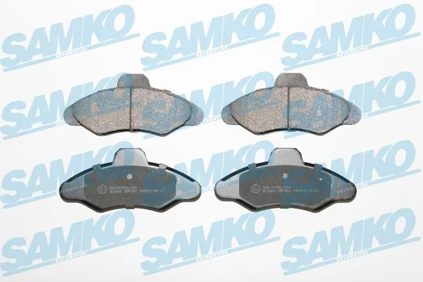 Sada brzdových destiček, kotoučová brzda SAMKO 5SP383