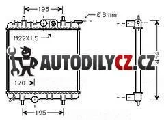 34.17.500Q Chladič vody TOP QUALITY