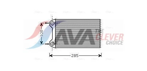 Výměník tepla, vnitřní vytápění AVA Clever Choice AIA6254 Výměník tepla, vnitřní vytápění AVA Clever Choice AIA6254
