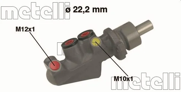 Hlavní brzdový válec METELLI 05-0478