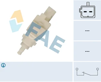 Spinac brzdoveho svetla FAE 24411
