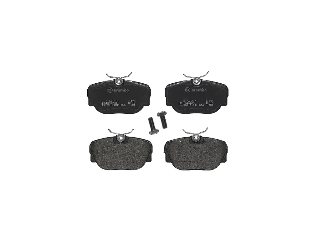 Sada brzdových destiček, kotoučová brzda BREMBO P06010