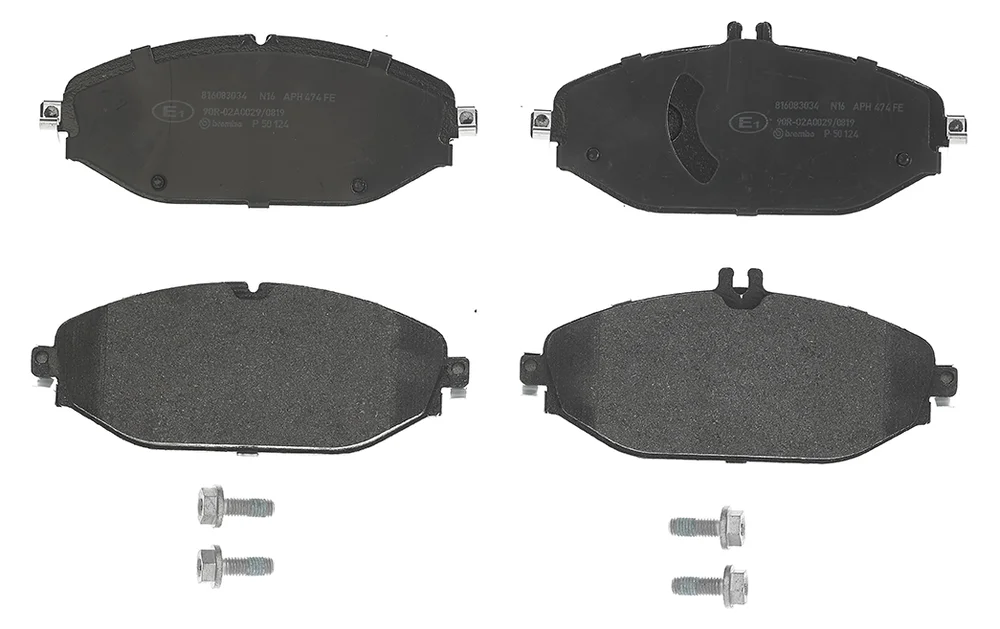 Sada brzdových destiček, kotoučová brzda BREMBO P50124
