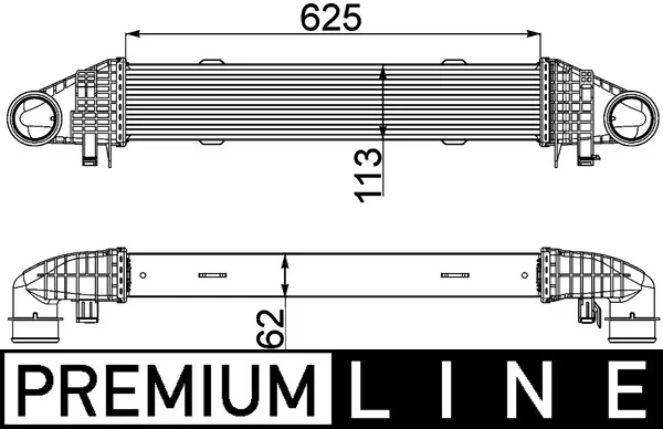 Chladič turba MAHLE CI359000P