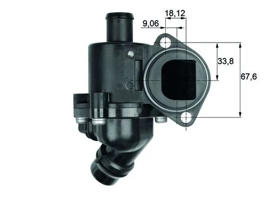Termostat, chladivo MAHLE TM3100