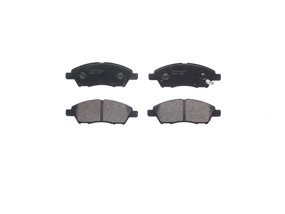 Sada brzdových destiček, kotoučová brzda BREMBO P56070