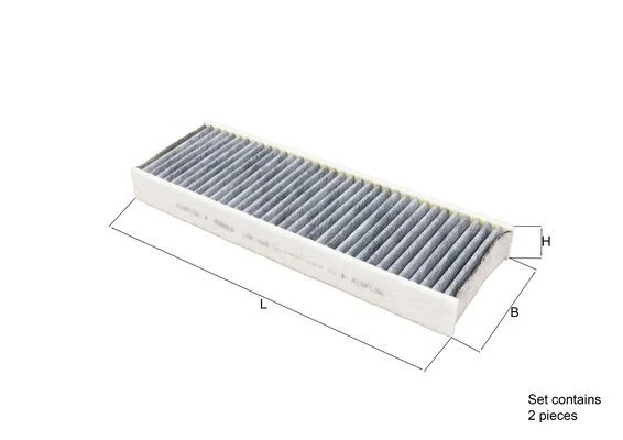Filtr, vzduch v interiéru MAHLE LAK428/S