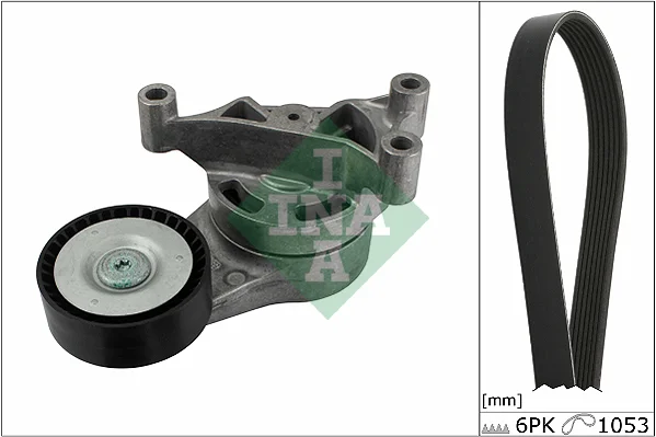 Sada žebrovaných klínových řemenů Schaeffler INA 529005210
