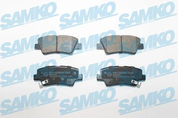 Sada brzdových destiček, kotoučová brzda SAMKO 5SP1710