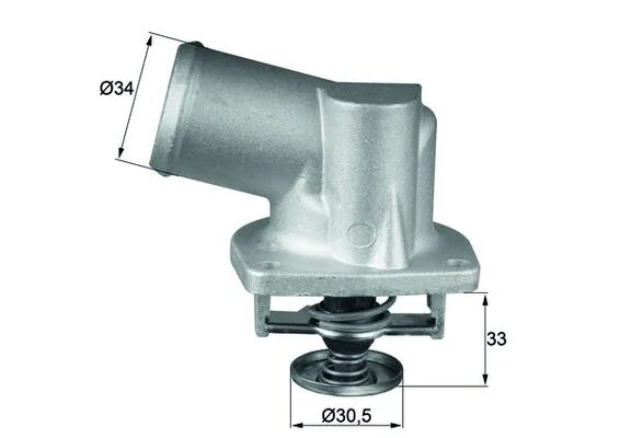 Termostat, chladivo MAHLE TI13292D