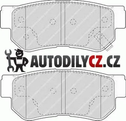 BRE P30 014 Brzdové destičky brembo
