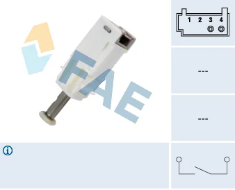 Spinac, ovladani spojky FAE 24791 – OE 51798630