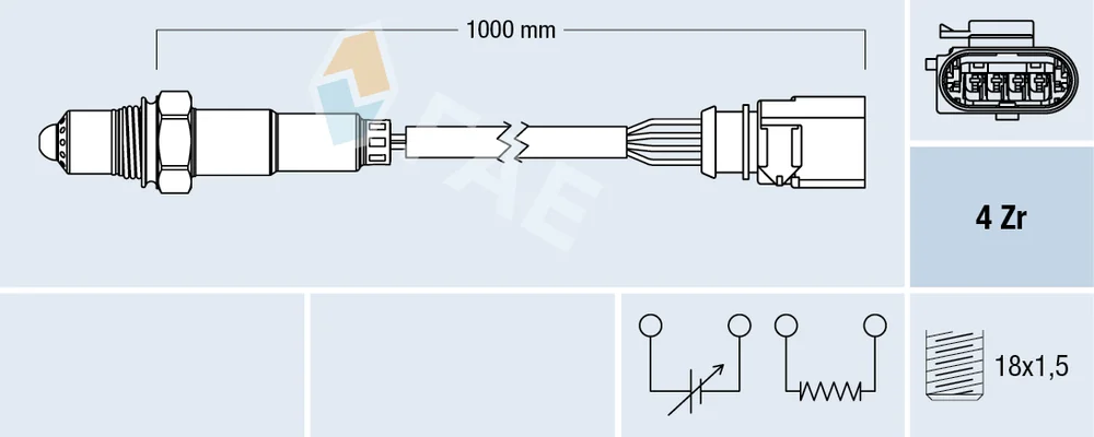 Lambda sonda FAE 77459