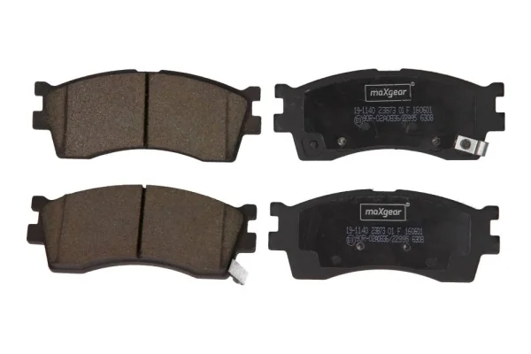 Sada brzdových destiček, kotoučová brzda MAXGEAR 19-1140