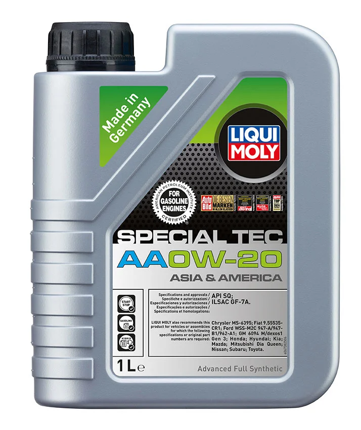 Motorový olej special tec aa 0w-20 LIQUI MOLY 6738 Motorový olej special tec aa 0w-20 LIQUI MOLY 6738