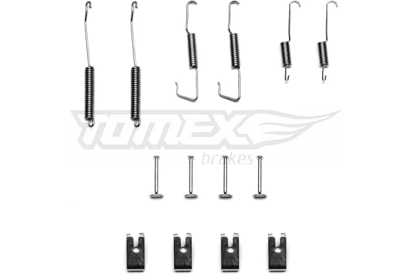 Sada příslušenství, brzdové čelisti Tomex Brakes TX40-36