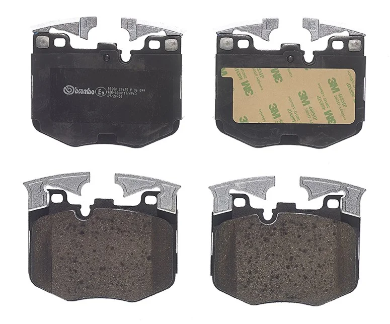 Sada brzdových destiček, kotoučová brzda BREMBO P06099