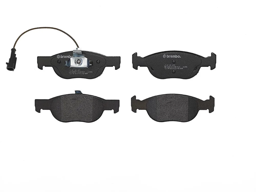 Sada brzdových destiček, kotoučová brzda BREMBO P23057