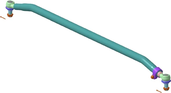 Příčné táhlo řízení LEMFÖRDER 4258301