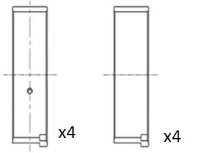 Ojniční ložisko FAI AutoParts BB2045-STD Ojniční ložisko FAI AutoParts BB2045-STD