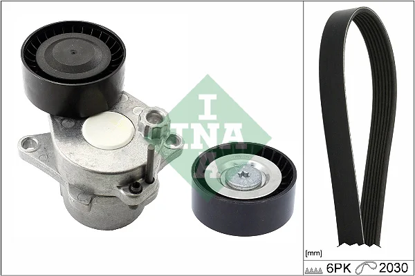 Sada žebrovaných klínových řemenů Schaeffler INA 529053910