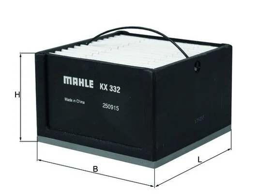 Palivový filtr MAHLE KX332