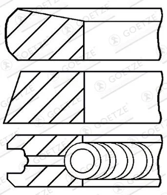 Sada pistnich krouzku GOETZE ENGINE 08-447400-00 – OE 13011-0L070 Sada pistnich krouzku GOETZE ENGINE 08-447400-00 – OE 13011-0L070