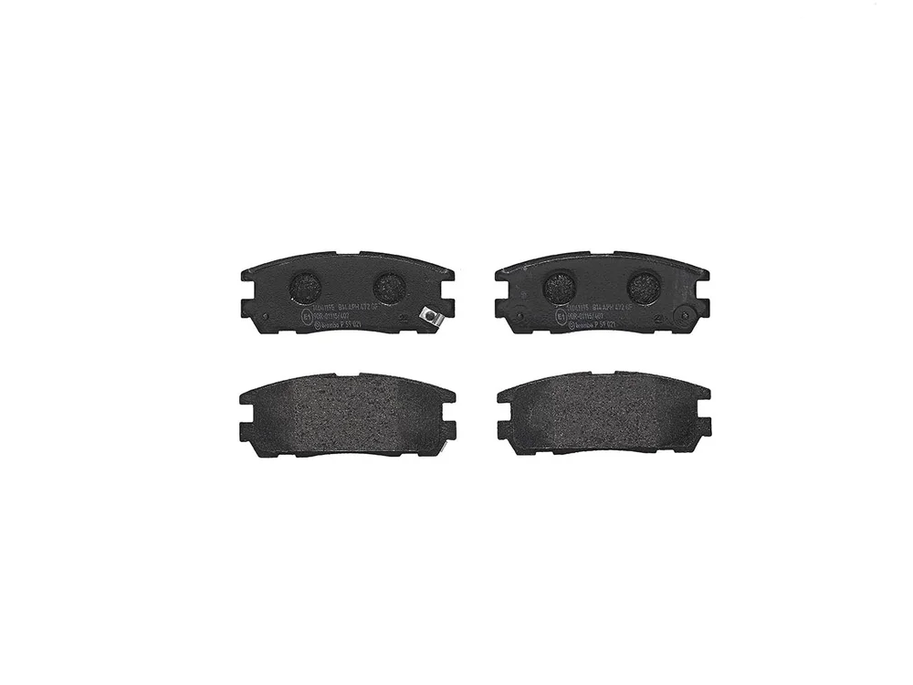 Sada brzdových destiček, kotoučová brzda BREMBO P59021