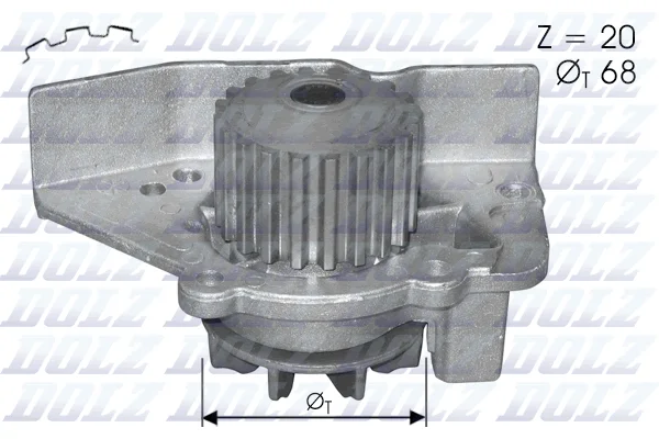 Vodní čerpadlo DOLZ C118