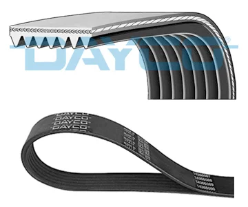 ozubený klínový řemen DAYCO 7PK1750