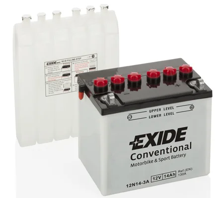 startovací baterie EXIDE 12N24-3A startovací baterie EXIDE 12N24-3A