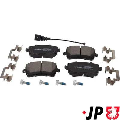 Sada brzdových destiček, kotoučová brzda JP GROUP 1163706210