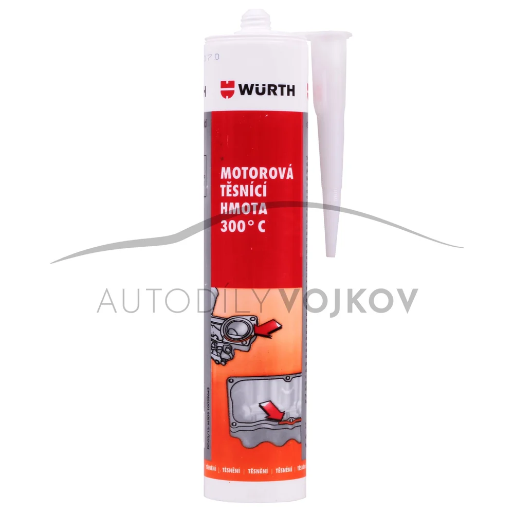 Motorová těsnící hmota 300°C 310 ml v:13784