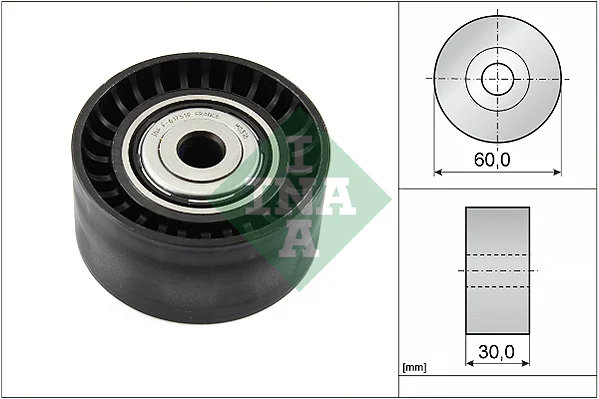 Vratna/vodici kladka, klinovy zebrovy remen Schaeffler INA 532053410