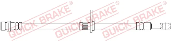 Brzdová hadice QUICK BRAKE 58.851 – OE 01465T1GG00