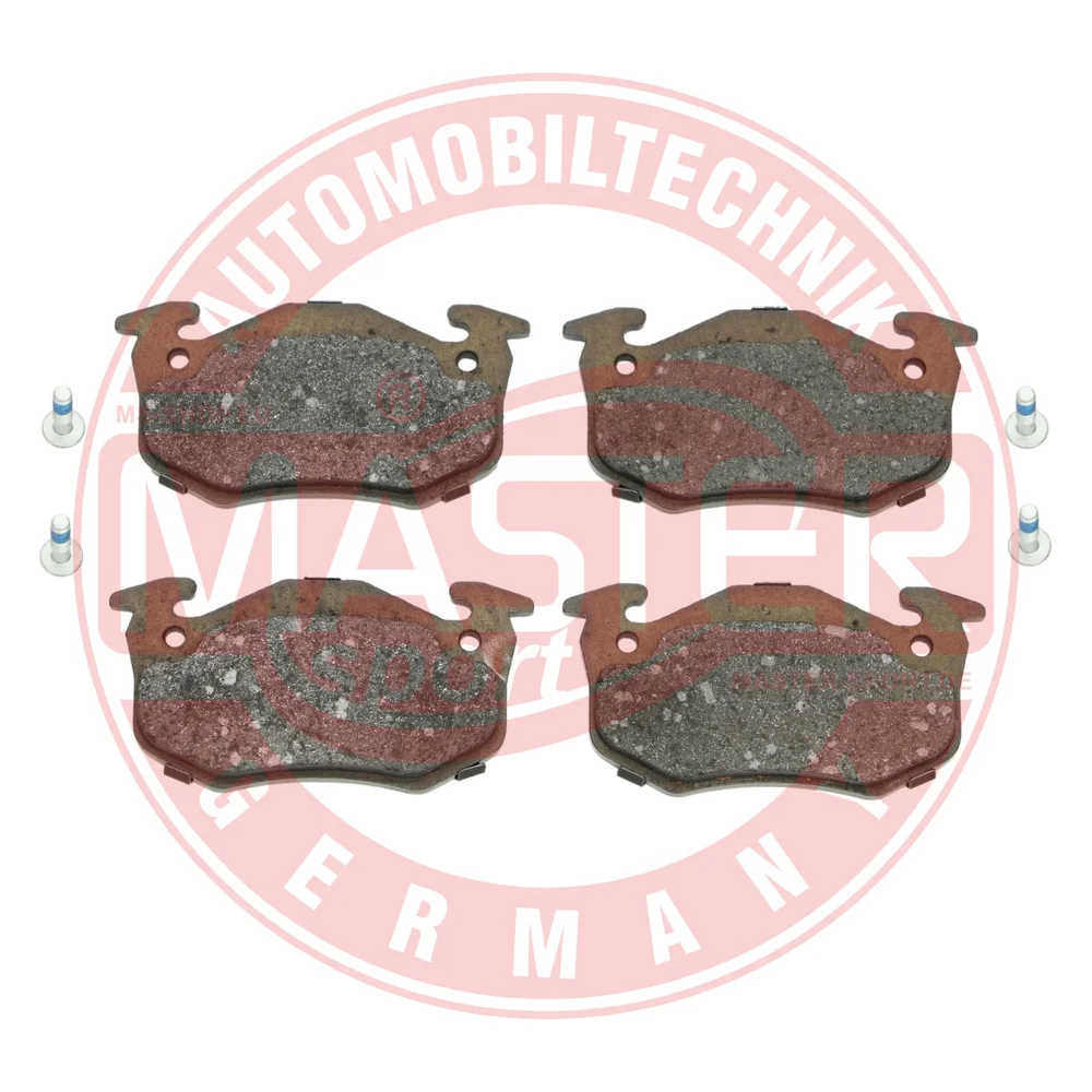 Sada brzdových destiček, kotoučová brzda MASTER-SPORT GERMANY 13046038222N-SET-MS
