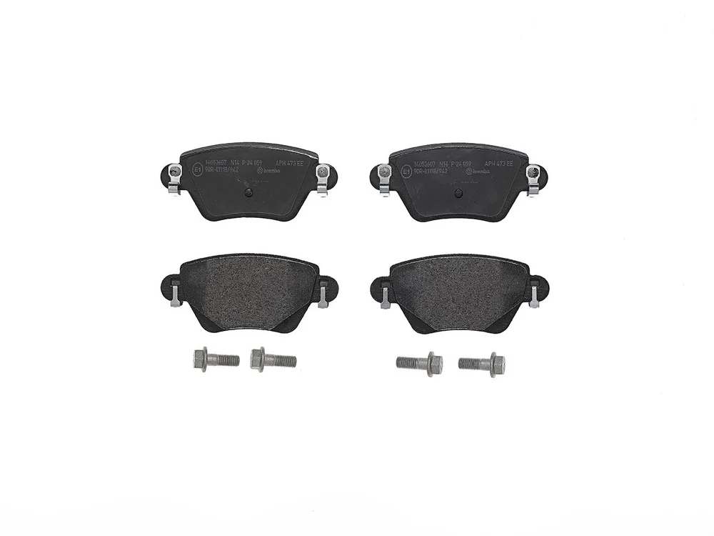 Sada brzdových destiček, kotoučová brzda BREMBO P24059