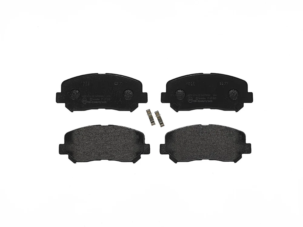 Sada brzdových destiček, kotoučová brzda BREMBO P49045X