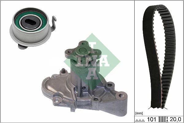 Vodní pumpa + sada ozubeného řemene Schaeffler INA 530035530