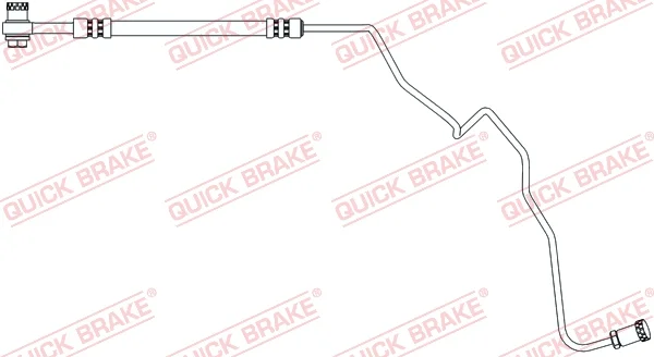 Brzdová hadice QUICK BRAKE 96.019X