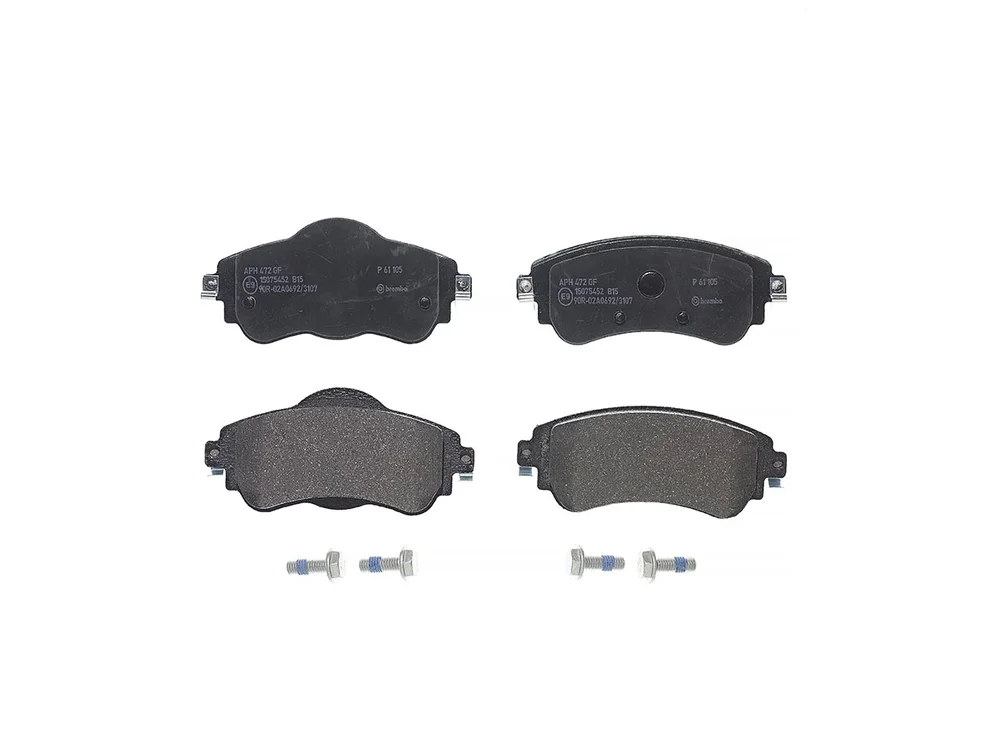 Sada brzdových destiček, kotoučová brzda BREMBO P61105